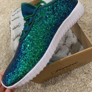 Mermaid Glitter Sneakers